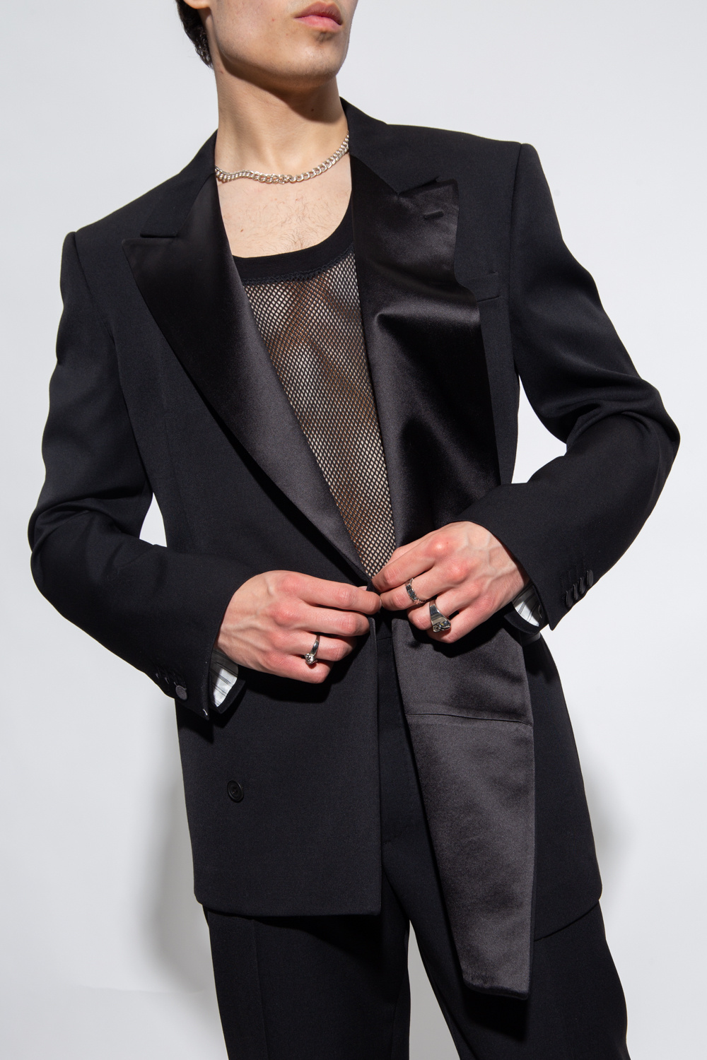 Alexander mcqueen asymmetric blazer sale